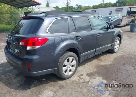 2011 Subaru Outback 2.5I Premium from USA, damaged, VIN 4S4BRBGC6B3421924